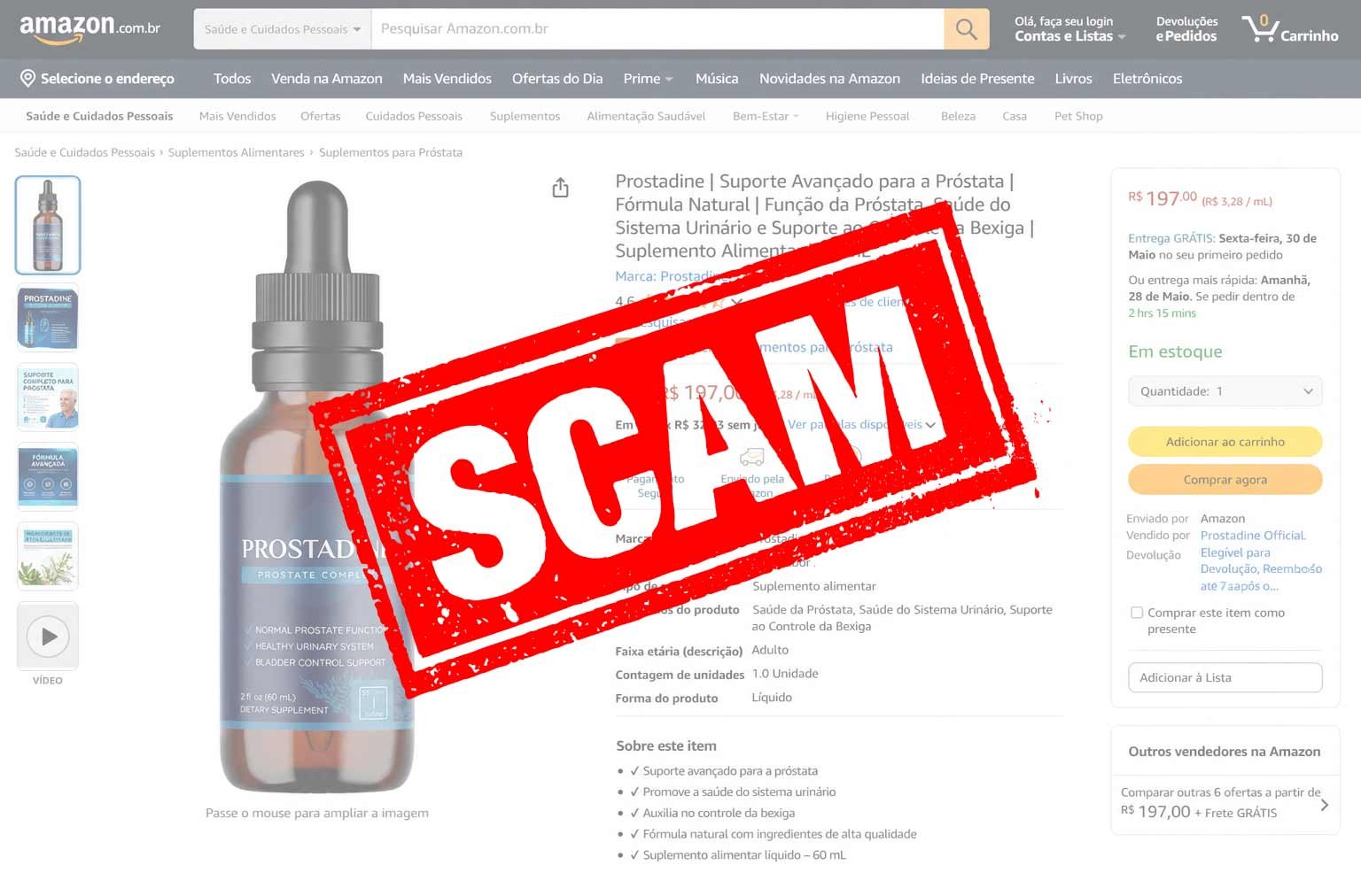 Prostadine — purchase from official website for guarantee coverage